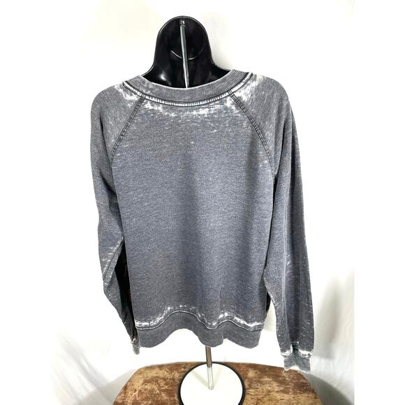 Def Leppard Adrenalize Washed Crop Sweatshirt - Picture 2 of 6